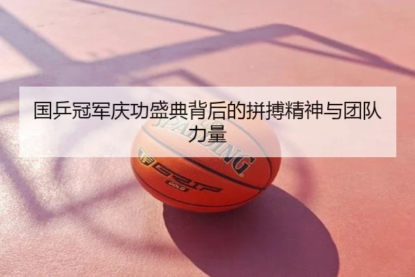 国乒冠军庆功盛典背后的拼搏精神与团队力量