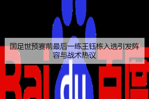 国足世预赛前最后一练王钰栋入选引发阵容与战术热议